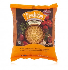 Truefarm Organic Yellow Moong Dal   Pack  500 grams